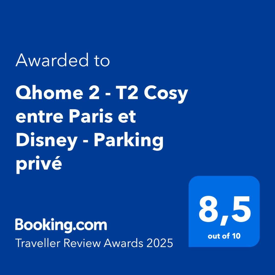 ויליה-סור-מארן Qhome 2 - T2 Cosy Entre Paris Et Disney - Parking Prive מראה חיצוני תמונה